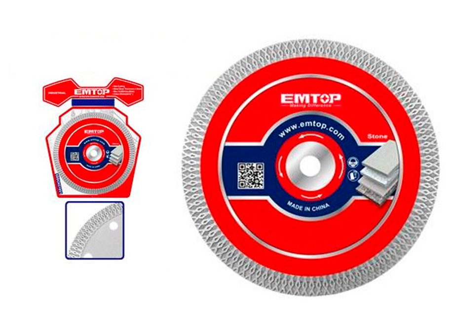 ULTRAFINE DIAMOND TILE CUTTING DISC FOR TILE 115MM 1 4MM EMTOP ultrafine-diamond-tile-cutting-disc-for-tile-115mm-1-4mm-emtop